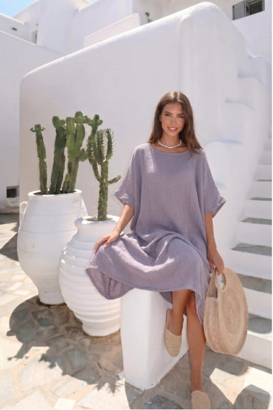 Oversized Dress Lilac