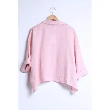 Willow Oversized Blouse Pink