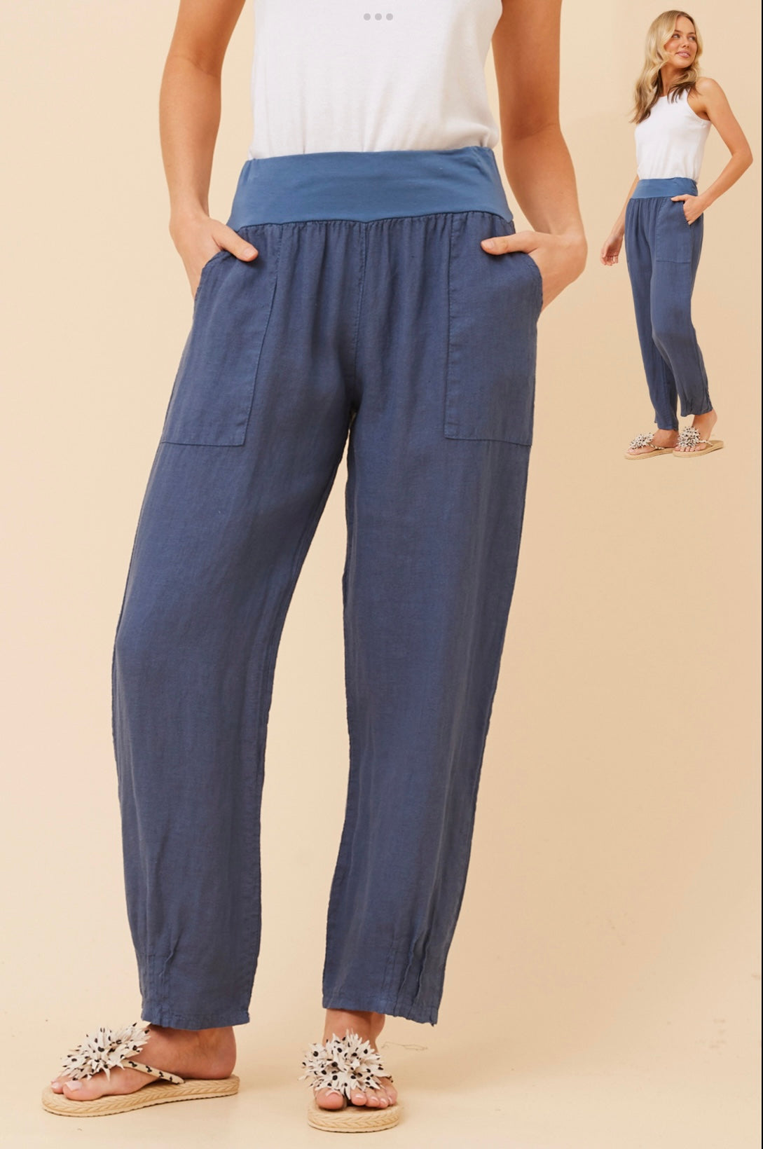 Linda Pant Indigo