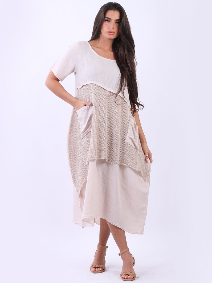 Olly Dress Beige