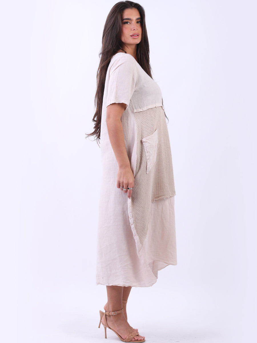 Olly Dress Beige