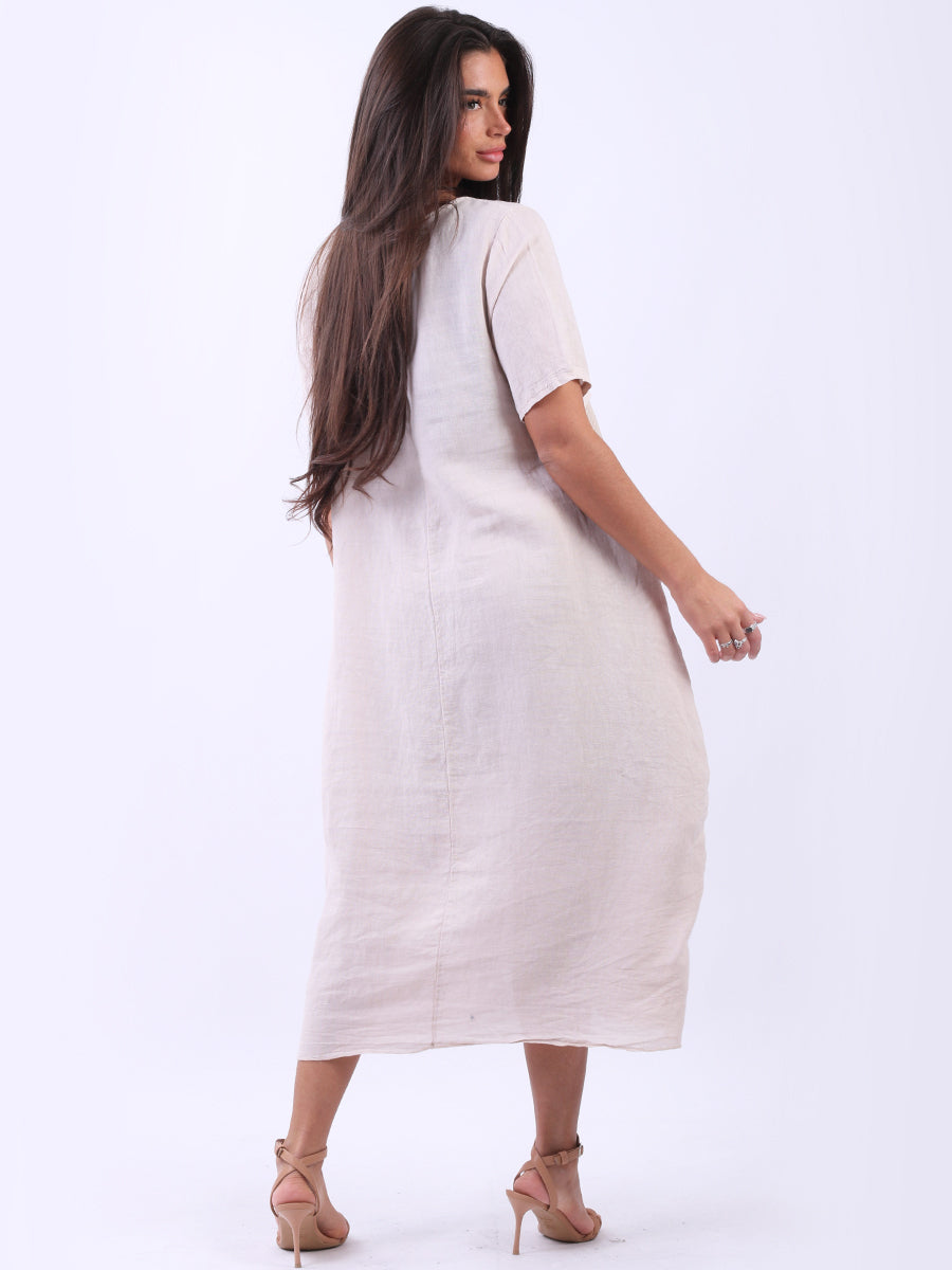 Olly Dress Beige