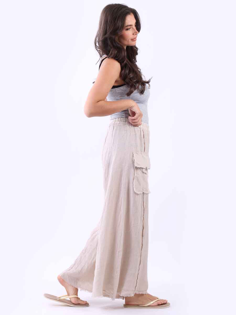Juliet Palazzo Pant Beige