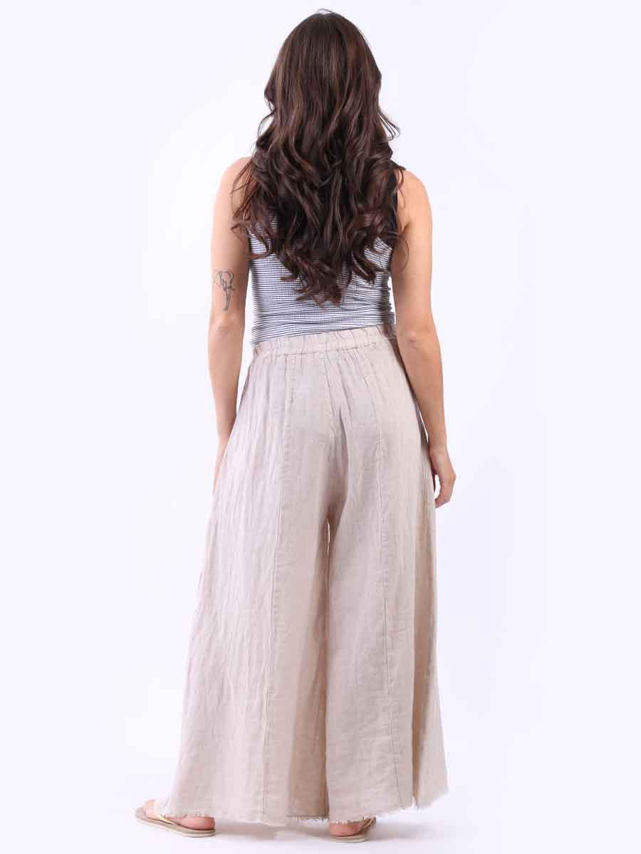 Juliet Palazzo Pant Beige