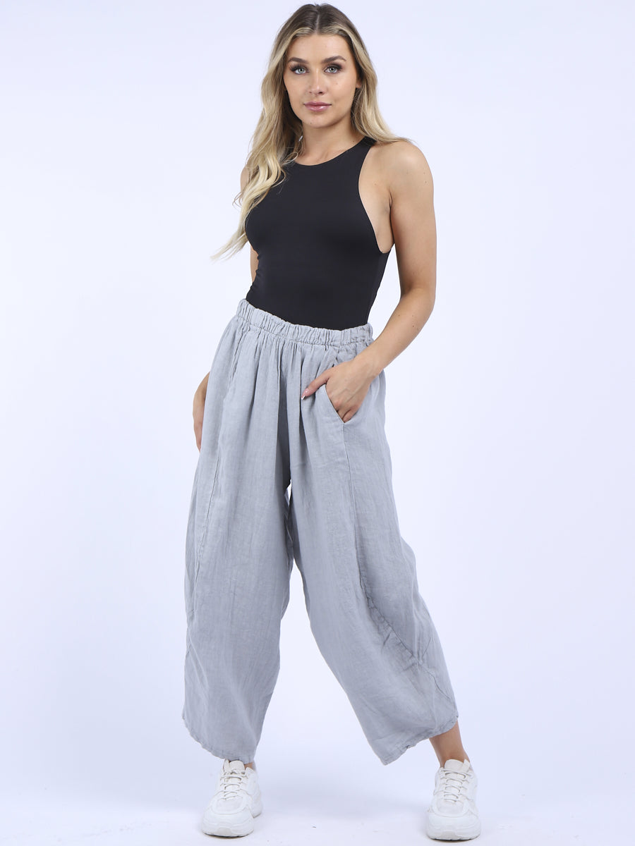 Cocoon Pant Silver