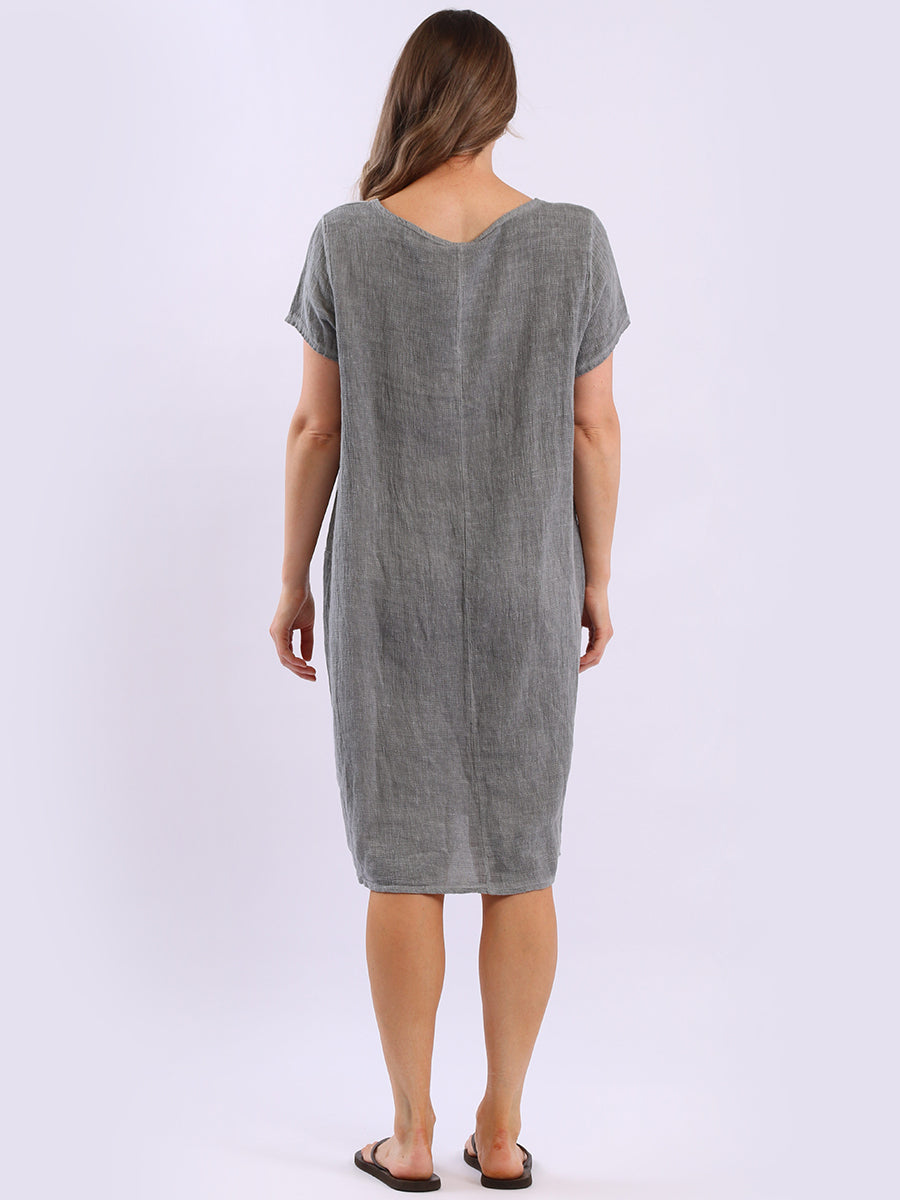 Poppy Dress Charcoal