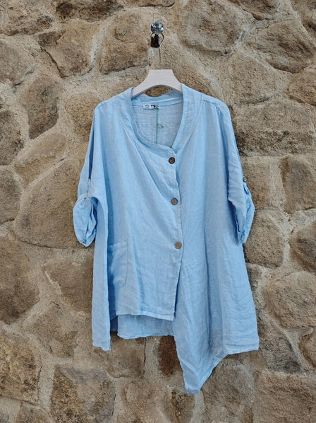 Carmen Blouse Blue