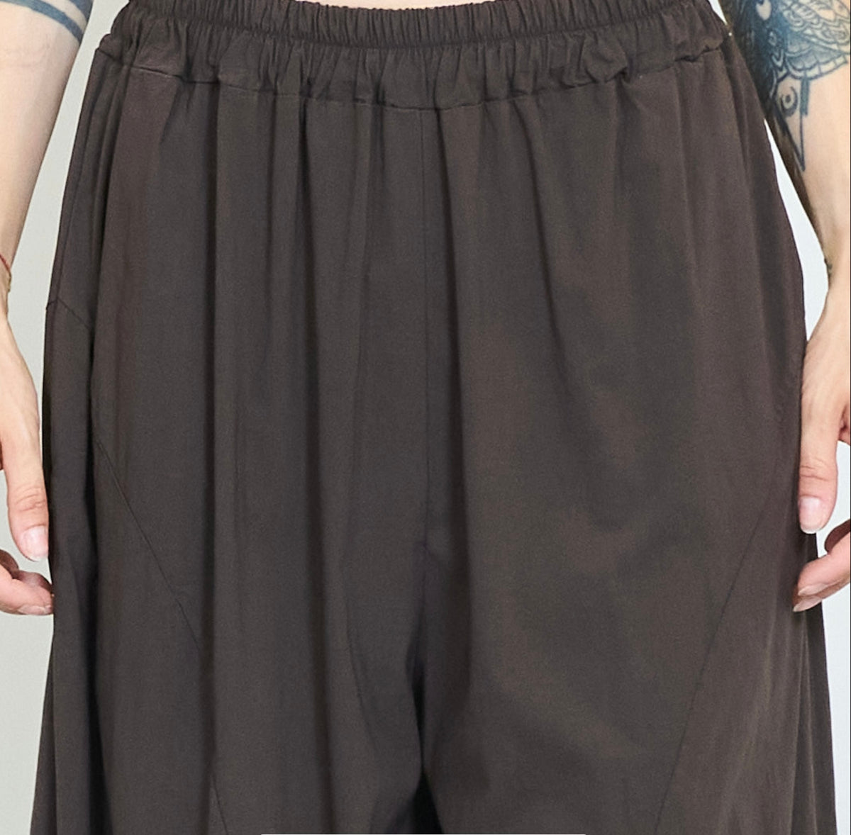 Balloon Leg Pant - Chocolate
