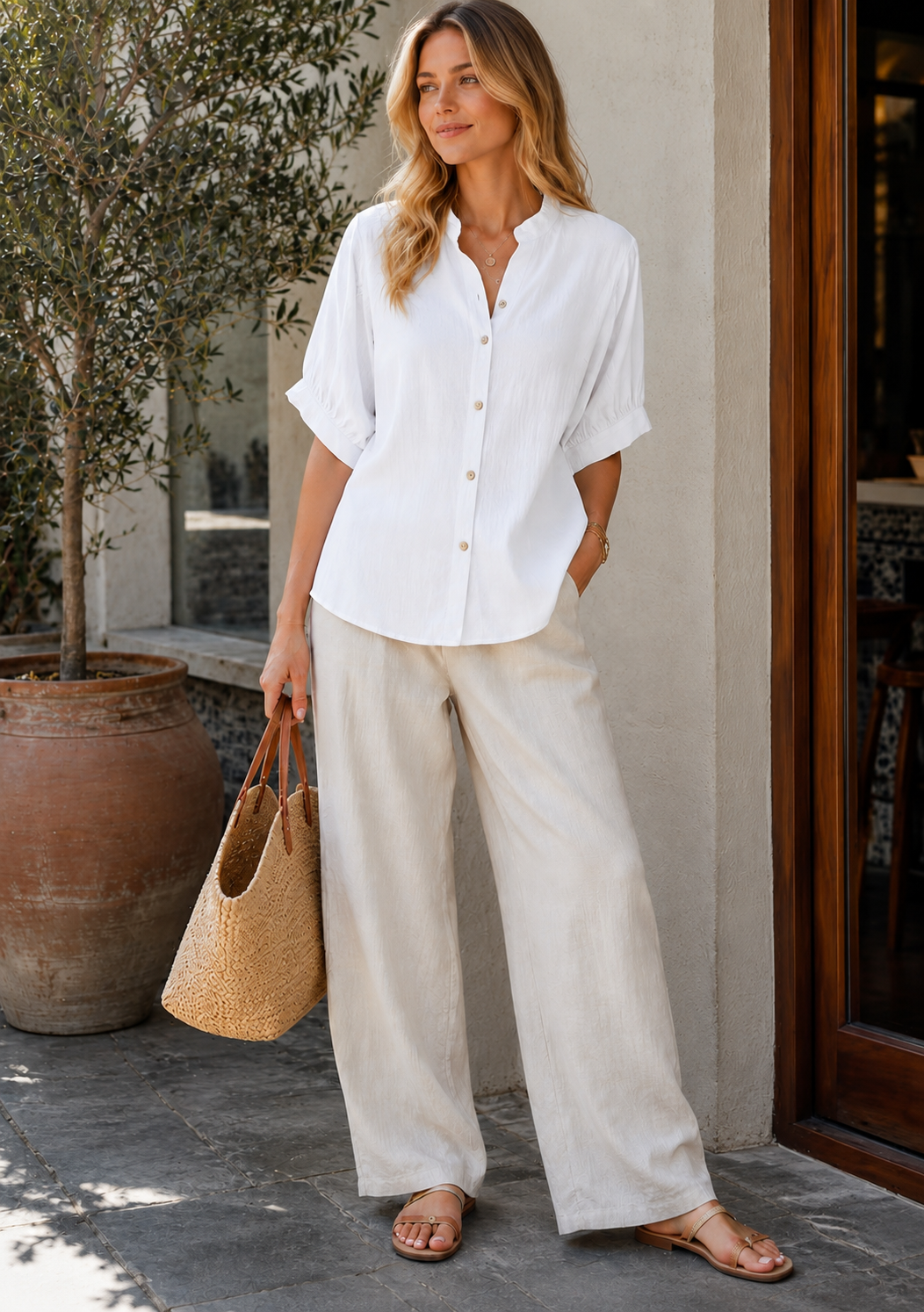 Kira Shirt - White
