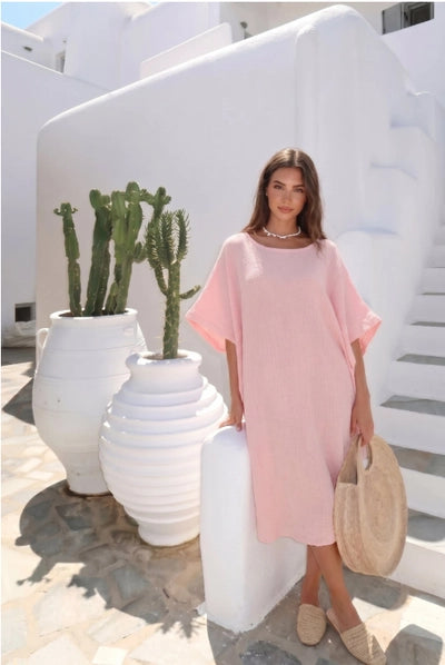 Oversized Dress Pink