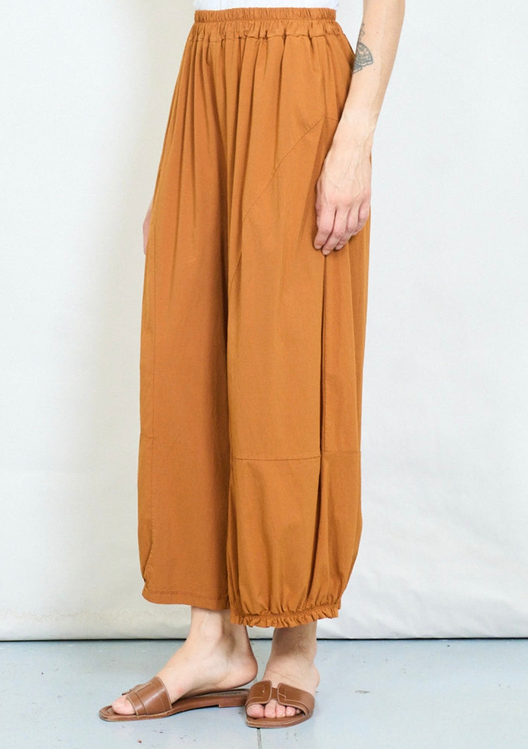 Balloon Leg Pant - Burnt Orange