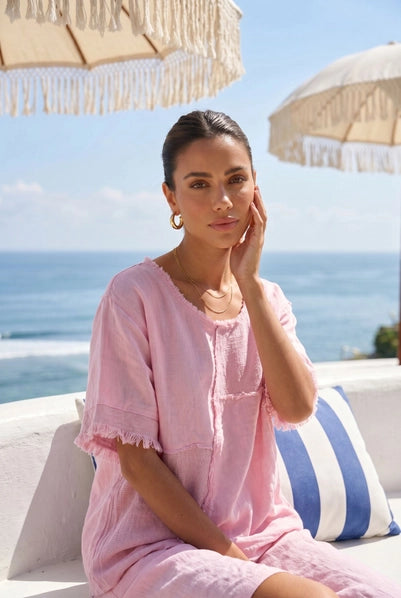 Greta Top Pink