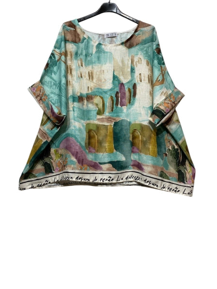 Maria Top Turquoise
