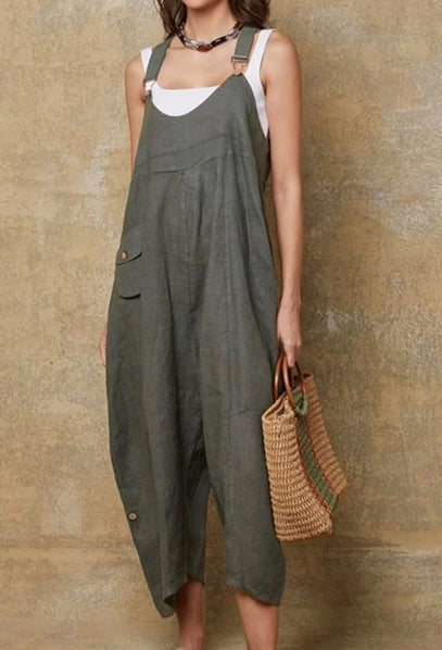 Zara Jumpsuit Khaki