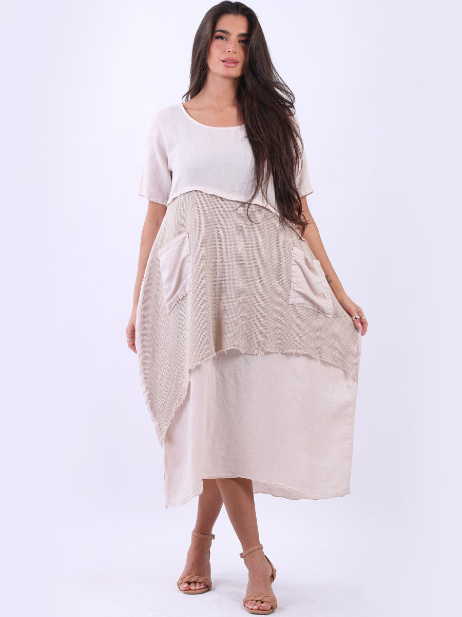 Olly Dress Beige