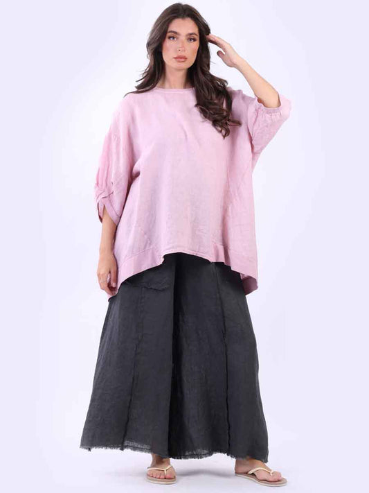 Erica Hi-Lo Top Pink