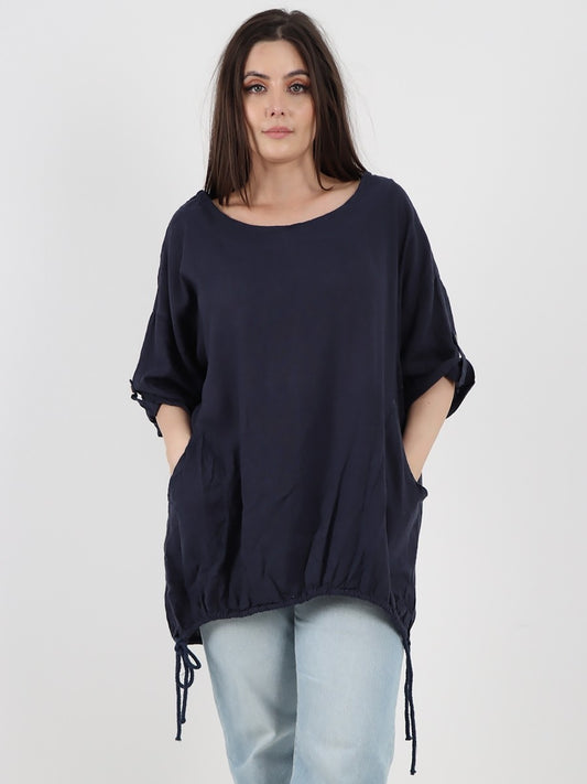 Vera Top Navy