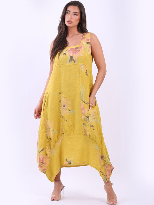Abigail Dress Mustard