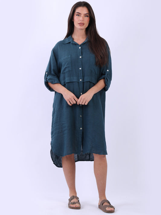 Carmen Dress Teal